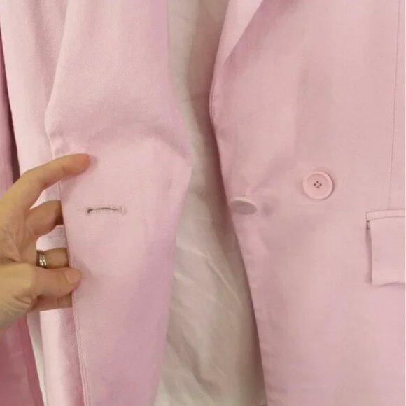 Joie Kierra B Jacket Blazer Lavender Rose Size 6 - Picture 4 of 8